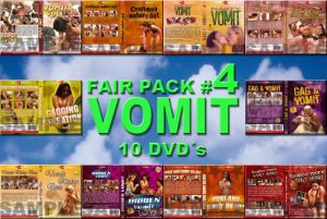  Fair Pack #4: VOMIT with 10 DVDs 